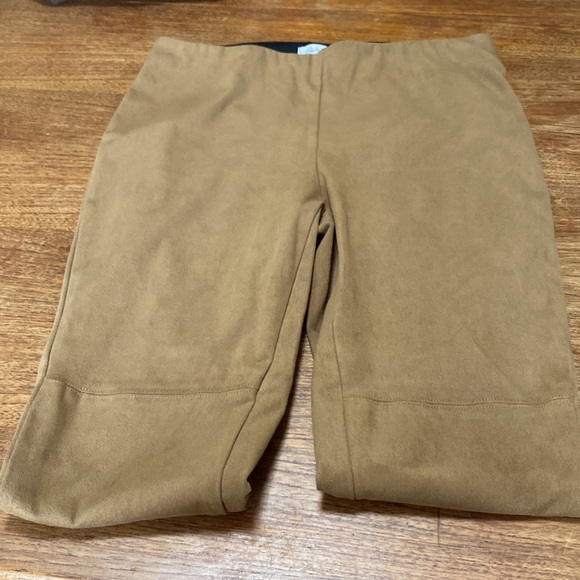 Reitmans faux suede leggings women’s size 9 soft brown - Picture 6 of 6